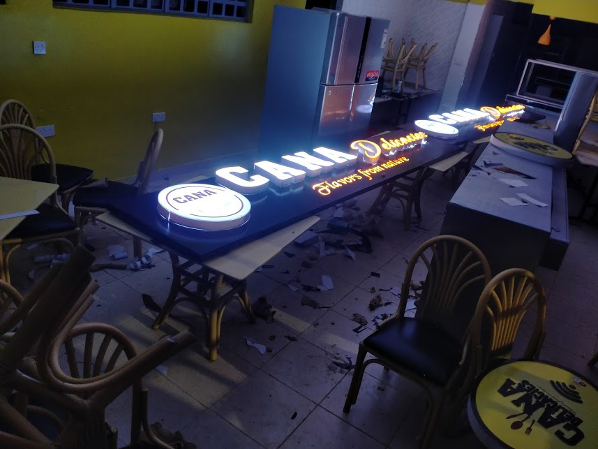 LED Lit 3D Signs in Nairobi Kenya